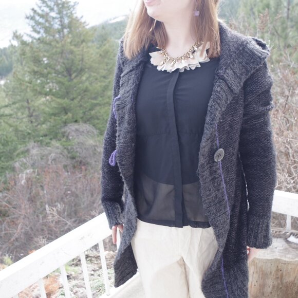 Women's Vintage Wearhouse One Jeanswear Cardigan - Picture 2 of 11